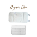 3 Piece Waist & Knee Wraps Organic Cotton Castor Oil Pack