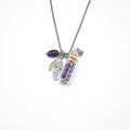 Amethyst Diffuser Necklace | Aroma Jewelry | Energy & Healing | Diffusing on the go