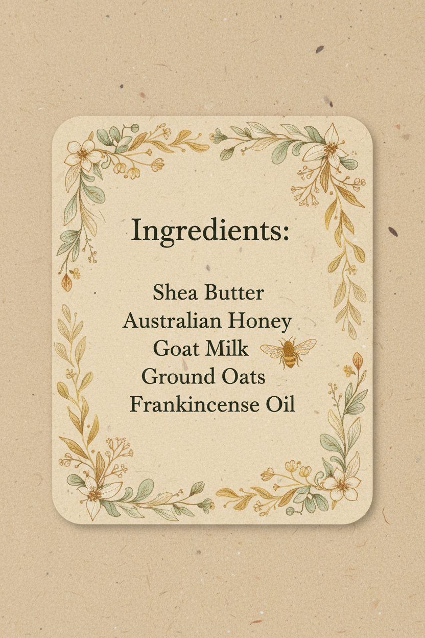Handmade Pure Soap | With Goat Milk And Honey